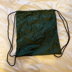 Green Drawstring Bag